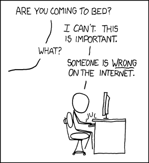 XKCD: Someone is Wrong on the Internet